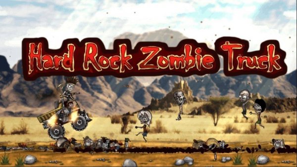 Hard Rock Zombie Truck: Monster Truck Shooter Arcade Game