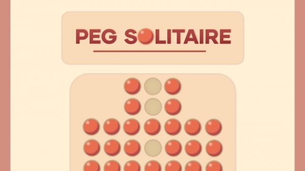 Peg Solitaire Online Puzzle Game