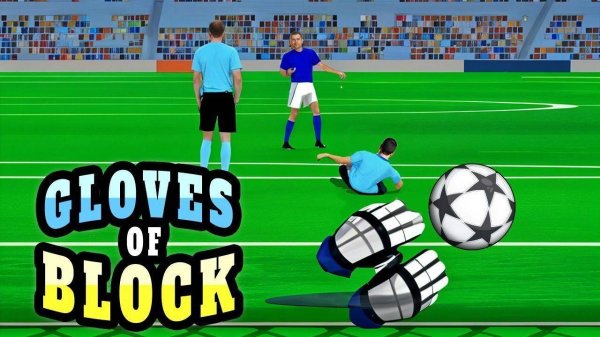 Gloves of Block: Goalkeeper Soccer Game Online