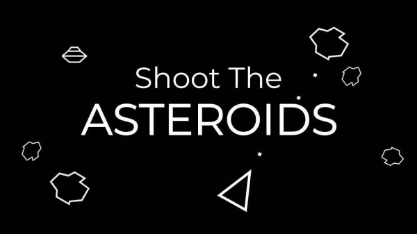 Shoot the Asteroids: Retro Arcade Game Online