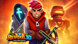 Revoxel 3D - Voxel RPG Shooter Game