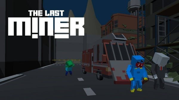 The Last Miner: Blocky Zombie Survival Arcade Game