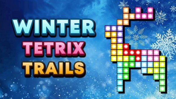 Winter Tetrix Trails Puzzle Game Online