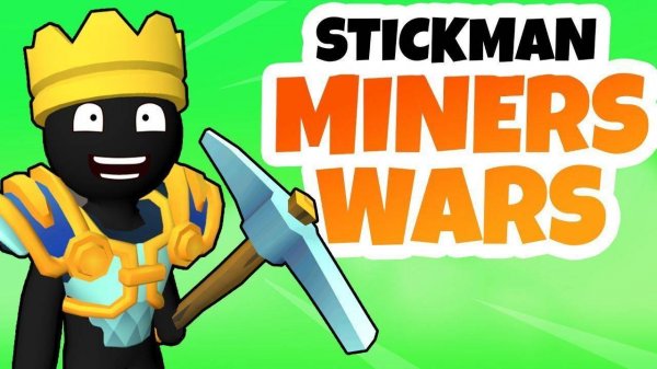 Stickman Miners Wars Strategy Game