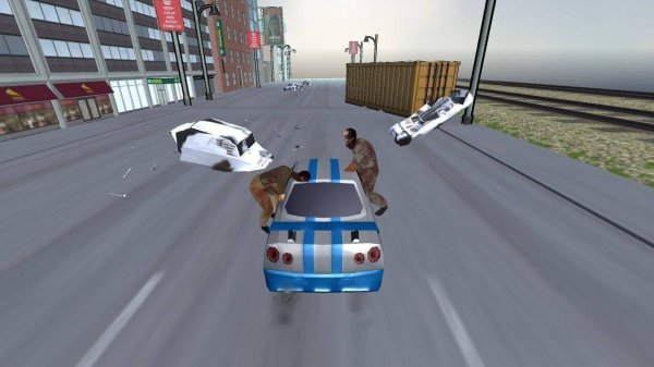 Car vs Zombies Online Arcade Game