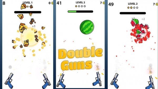 Double Gun Shooting Game Online Arcade Game
