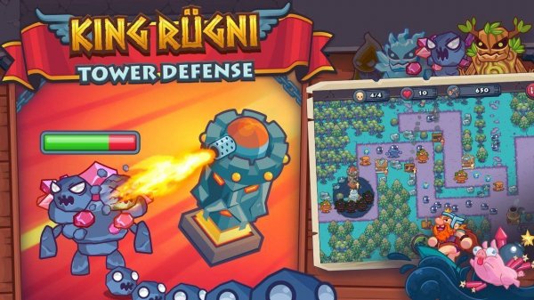 King Rugni Tower Defense Online Game