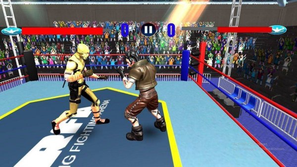 Body Builder Ring Fighting Arena: Wrestling Games Online Sports Game