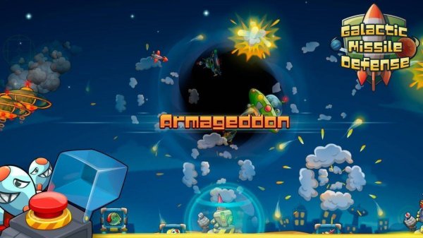 Galactic Missile Defense Strategy Game