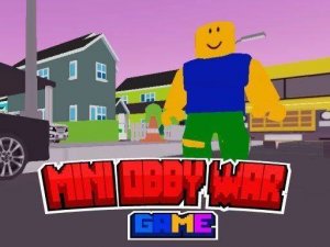 Mini Obby War Game - 3D Action Adventure