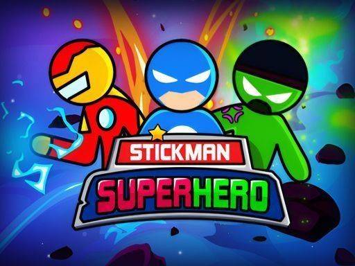 Stickman Super Hero: Battle Arena Online Arcade Game