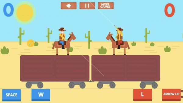 Cowboy Brawl Online Arcade Game