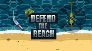 Defend The Beach Typing Game