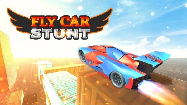 Fly Car Stunt Racing Game