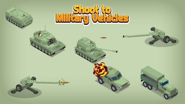 Shoot to Military Vehicles Online Arcade Game