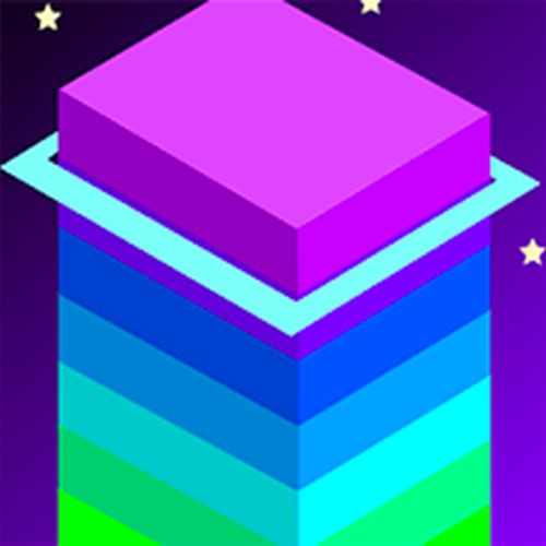 Color Block Stack Puzzle