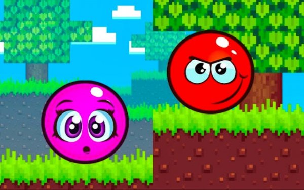 Red Ball Rolling 2: Physics Platformer Puzzle Online Game