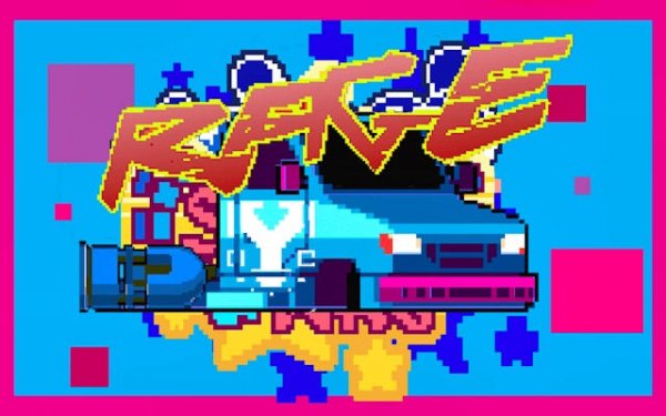 Rage Cyberpunk Survival Racing Online Arcade Game