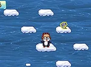 Frosty Penguin Platform Hop