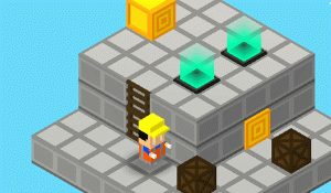 Sky Platform Box Puzzle